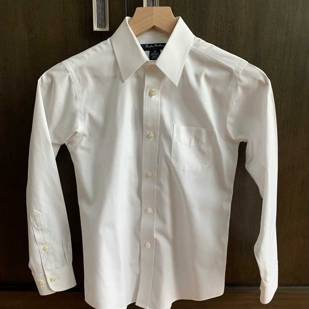 Boy size 10 button down shirt.  Like new